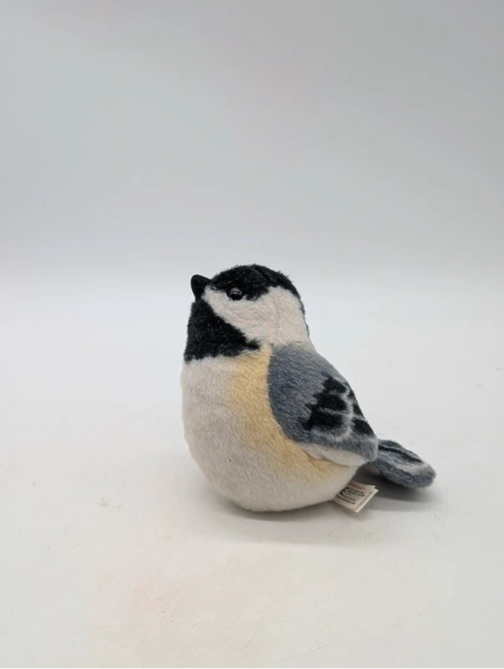 Wild Republic Audubon Black Capped Chickadee Plush Stuffed Animal
